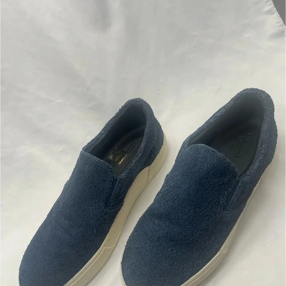 Balenciaga Navy Blue Slip On Sneaker with Terry Cloth Upper Size 38‎ - Picture 3 of 12